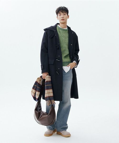 XERO（ゼロ）の「Washed Wide Denim Pants [2 Colors]（デニムパンツ・メンズ・ブルー/ベージュ・MEDIUM/LARGE/X-LARGE）」の3枚目の写真