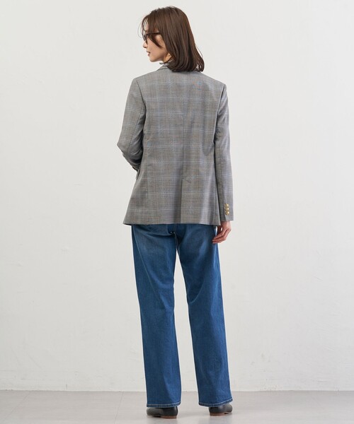 J.PRESS Ladies(J.プレス レディス)の「ANASTASIAトロ ダブル ジャケット(テーラードジャケット・レディース・ネイビー系/グレー系3・XS/S)」の10枚目の写真