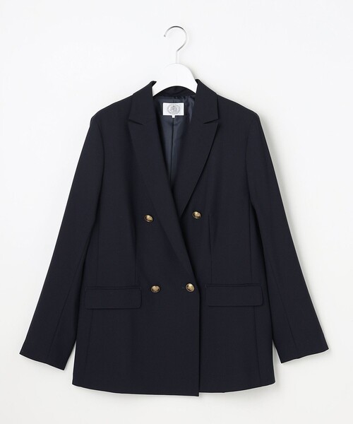 J.PRESS Ladies(J.プレス レディス)の「ANASTASIAトロ ダブル ジャケット(テーラードジャケット・レディース・ネイビー系/グレー系3・XS/S)」の16枚目の写真