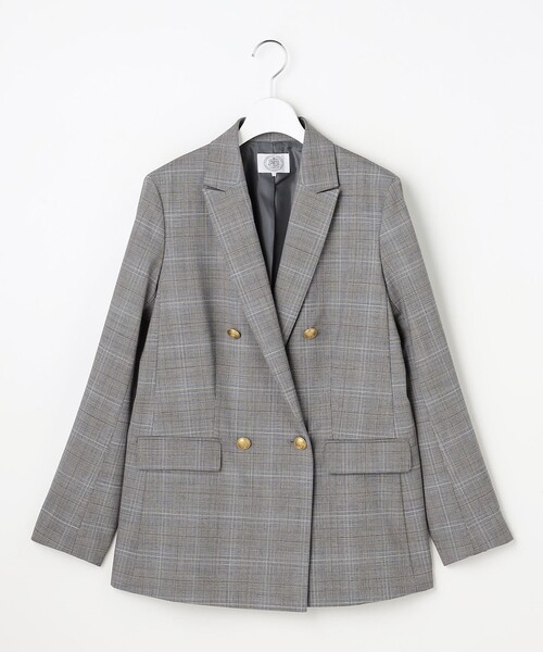 J.PRESS Ladies(J.プレス レディス)の「ANASTASIAトロ ダブル ジャケット(テーラードジャケット・レディース・ネイビー系/グレー系3・XS/S)」の17枚目の写真
