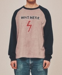 Teem Store（チームストア）の「WAS HERE T-SHIRTS / ラグランンスリーブフロントロゴロンT（Tシャツ/カットソー）」