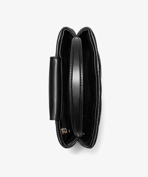 TORY BURCH（トリーバーチ）の「キラ ダイヤモンドキルト トップハンドルバッグ（ショルダーバッグ・レディース・ブラック・ONE SIZE）」の3枚目の写真