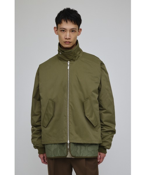 セール】キルティングレイヤーフライトジャケット（ミリタリー