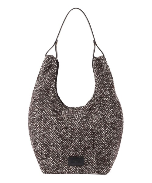 MACKINTOSH PHILOSOPHY（ﾏｯｷﾝﾄｯｼｭ ﾌｨﾛｿﾌｨｰ）の「フラッフィーハンドバッグ（ハンドバッグ・レディース・ブラウン/ベージュ系その他4/グレー系その他・FREE）」の2枚目の写真