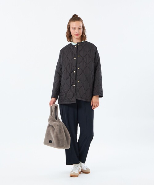 MACKINTOSH PHILOSOPHY（ﾏｯｷﾝﾄｯｼｭ ﾌｨﾛｿﾌｨｰ）の「フラッフィーハンドバッグ（ハンドバッグ・レディース・ブラウン/ベージュ系その他4/グレー系その他・FREE）」の8枚目の写真