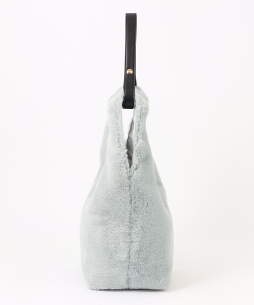 MACKINTOSH PHILOSOPHY（ﾏｯｷﾝﾄｯｼｭ ﾌｨﾛｿﾌｨｰ）の「フラッフィーハンドバッグ（ハンドバッグ・レディース・ブラウン/ベージュ系その他4/グレー系その他・FREE）」の10枚目の写真