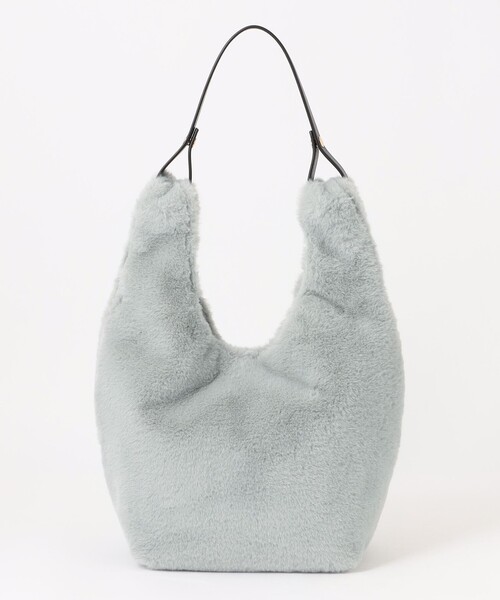 MACKINTOSH PHILOSOPHY（ﾏｯｷﾝﾄｯｼｭ ﾌｨﾛｿﾌｨｰ）の「フラッフィーハンドバッグ（ハンドバッグ・レディース・ブラウン/ベージュ系その他4/グレー系その他・FREE）」の11枚目の写真