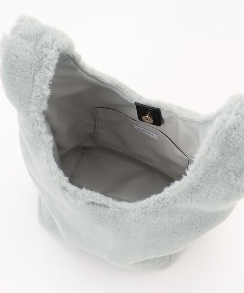 MACKINTOSH PHILOSOPHY（ﾏｯｷﾝﾄｯｼｭ ﾌｨﾛｿﾌｨｰ）の「フラッフィーハンドバッグ（ハンドバッグ・レディース・ブラウン/ベージュ系その他4/グレー系その他・FREE）」の13枚目の写真