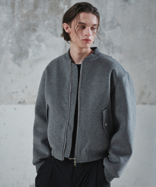 GLW(ジーエルダブリュ)の「ヘビーウェイトラウンドブルゾングレー(ブルゾン・レディース・その他・SMALL/MEDIUM/LARGE)」の5枚目の写真