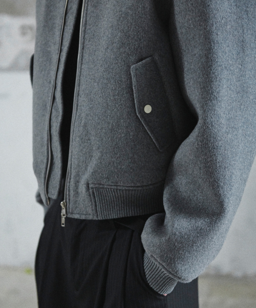 GLW(ジーエルダブリュ)の「ヘビーウェイトラウンドブルゾングレー(ブルゾン・レディース・その他・SMALL/MEDIUM/LARGE)」の7枚目の写真