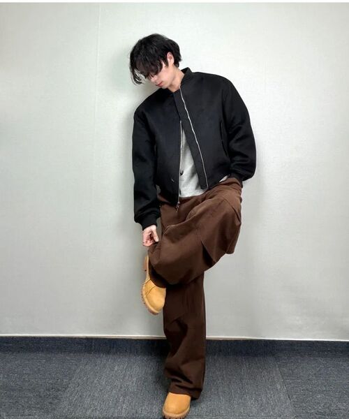 GLW(ジーエルダブリュ)の「ヘビーウェイトラウンドブルゾングレー(ブルゾン・レディース・その他・SMALL/MEDIUM/LARGE)」の15枚目の写真