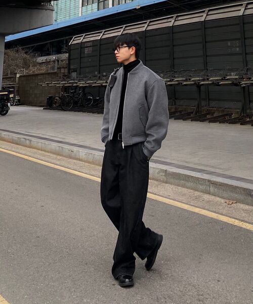 GLW(ジーエルダブリュ)の「ヘビーウェイトラウンドブルゾングレー(ブルゾン・レディース・その他・SMALL/MEDIUM/LARGE)」の10枚目の写真