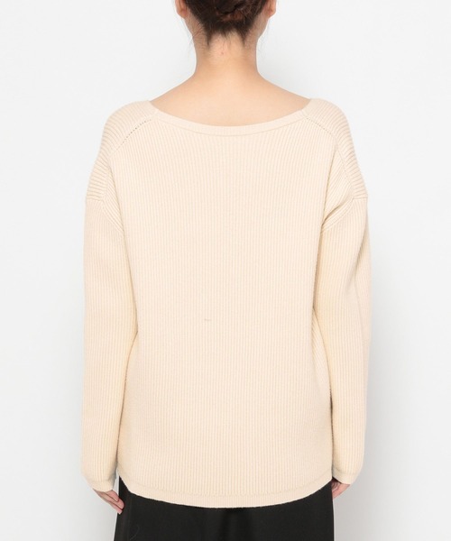 studio CLIP(スタディオクリップ)の「《ウタオ》スウェットライクVネックプルオーバー(ニット/セーター・レディース・グレー/ライトブルー/サンドグレー・FREE)」の22枚目の写真