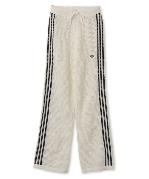 adidas KNITTED CROCHET FIREBIRD TRACKPANTS / アディダス ニット