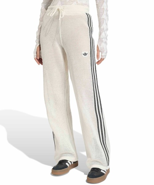 adidas KNITTED CROCHET FIREBIRD TRACKPANTS / アディダス ニット