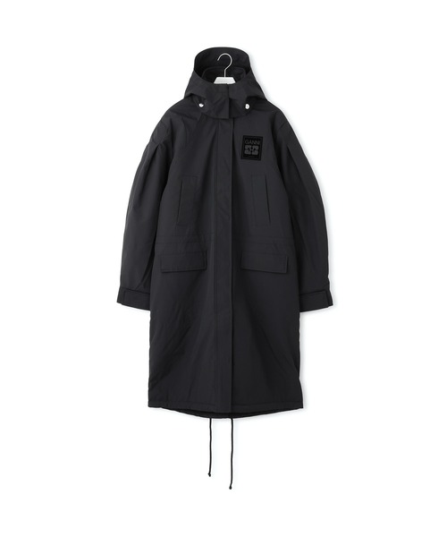 GANNI(ガニー)】Ripstop Tri-Layer Parka Coat（モッズコート）｜GANNI
