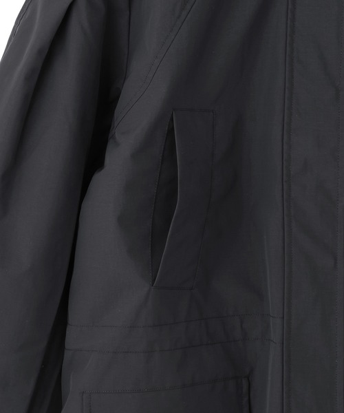 GANNI(ガニー)の「【GANNI(ガニー)】Ripstop Tri-Layer Parka Coat(モッズコート・レディース・ブラック/ブルー系その他・36)」の7枚目の写真