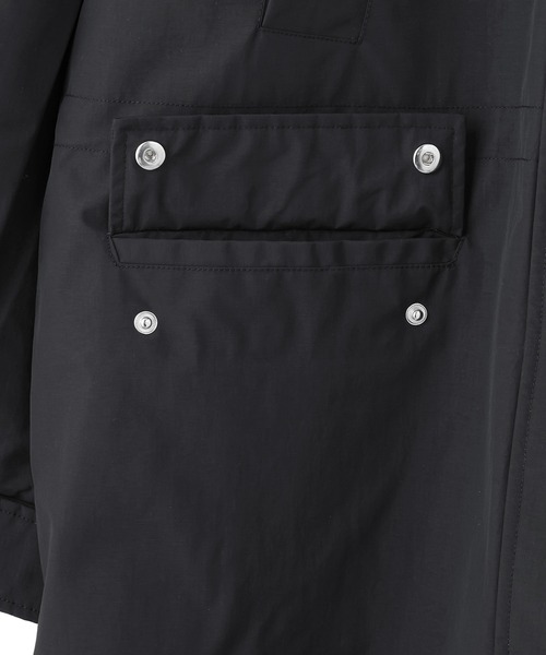 GANNI(ガニー)の「【GANNI(ガニー)】Ripstop Tri-Layer Parka Coat(モッズコート・レディース・ブラック/ブルー系その他・36)」の14枚目の写真