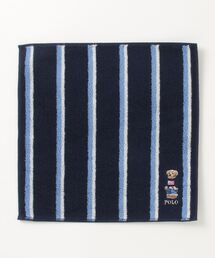 POLO RALPH LAUREN CHILDRENSWEAR(�|�� �����t ���[���� �`���h�����Y�E�F�A)�̃X�g���C�v�h Polo �x�A �R�b�g�� �n���J�`�[�t(�n���J�`/�n���h�^�I��)