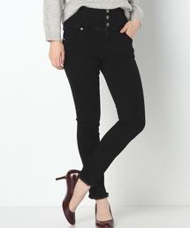 Another Edition | ハイウエストスキニー（ブラック）/AEBC HI/W スキニー PT09(デニムパンツ)