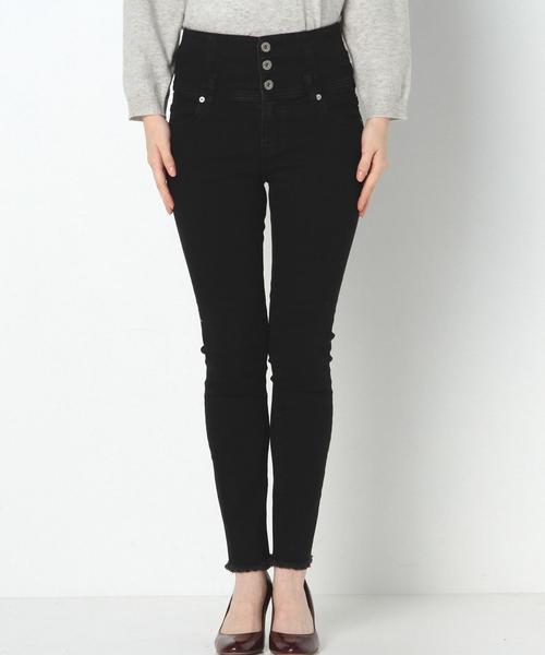 Another Edition（アナザーエディション）の「ハイウエストスキニー（ブラック）/AEBC HI/W スキニー PT09（デニムパンツ・レディース・ブラック・X-SMALL/SMALL）」の3枚目の写真