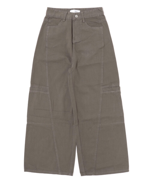 urge:(アージコロン )の「【URGE:】ワイド カーゴ パンツ(カーゴパンツ・レディース・グレー・SMALL/MEDIUM/LARGE/X-LARGE)」の3枚目の写真