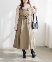 CLETTE（クレット）の「CLETTEオリジナルトレンチデザインワンピース（ワンピース）」