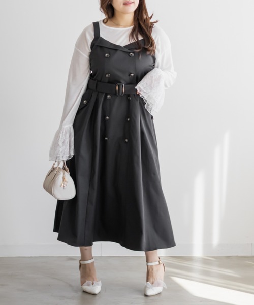 CLETTEオリジナルトレンチデザインワンピース