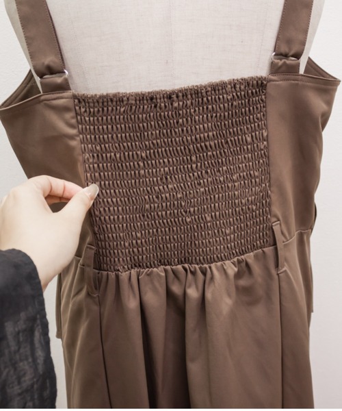 CLETTE(クレット)の「CLETTEオリジナルトレンチデザインワンピース(ワンピース・レディース・ブラック/ブラウン/ベージュ・LL/3L/4L)」の17枚目の写真