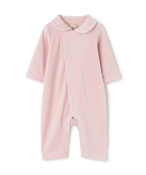 petit main（プティマイン）の「ダブルボタン衿つきカバーオール（ロンパース・キッズ・アイボリー/ピンク/ネイビー・80ｃｍ/70cm）」の11枚目の写真