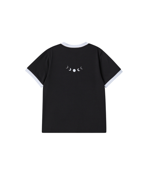 NYXX（エヌワイエックスエックス）の「V-NECK RINGER TEE BLACK（Tシャツ/カットソー・レディース・その他・SMALL/MEDIUM）」の3枚目の写真