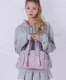 FickleBebe｜フィクルベベのショルダーバッグ（ツイード）通販 - ZOZOTOWN