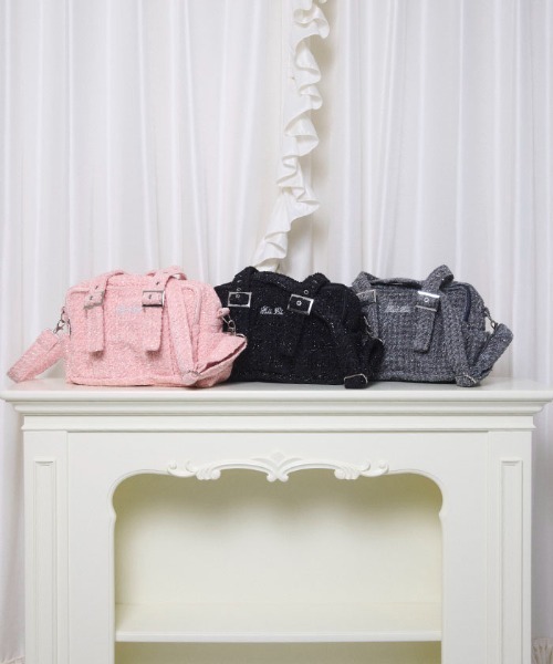 ミニツイードショルダー（ショルダーバッグ）｜FickleBebe