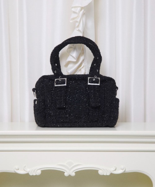 ミニツイードショルダー（ショルダーバッグ）｜FickleBebe