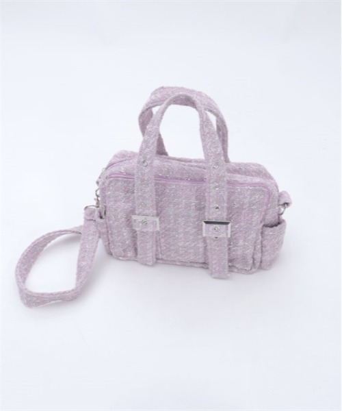 ミニツイードショルダー（ショルダーバッグ）｜FickleBebe