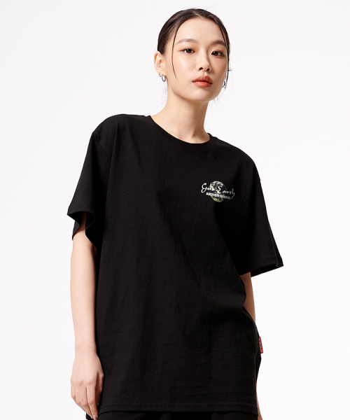 ARTISTWEAR（アーティストウェア）の「[ATW] ゴールデンアース 半袖Tシャツ（Tシャツ/カットソー・レディース・ブラック・SMALL/MEDIUM/LARGE/X-LARGE/XX-LARGE/XXXX-LARGE）」の8枚目の写真