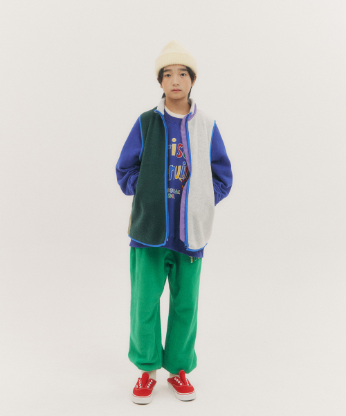 FRISE(フリゼ)の「ライナーベスト_ホワイトメランジ_キッズ(ベスト・レディース・その他・110/120/130)」の6枚目の写真