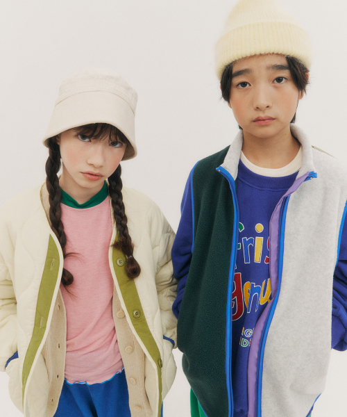 FRISE(フリゼ)の「ライナーベスト_ホワイトメランジ_キッズ(ベスト・レディース・その他・110/120/130)」の10枚目の写真