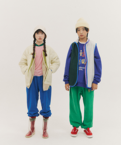 FRISE(フリゼ)の「ライナーベスト_ホワイトメランジ_キッズ(ベスト・レディース・その他・110/120/130)」の11枚目の写真