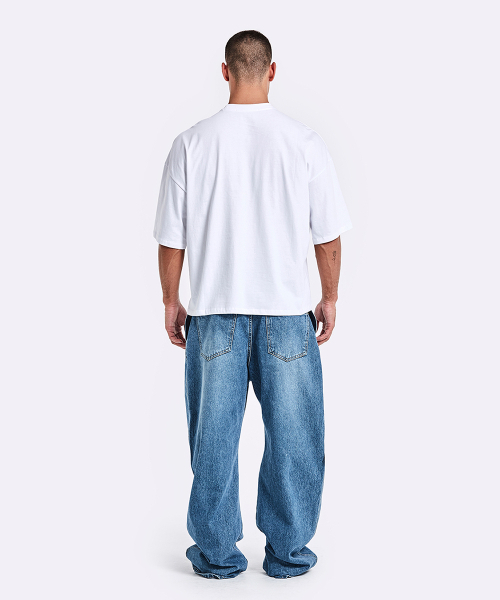 51%(フィフティーワンパーセント)の「Belted Denim Pants - Blue(デニムパンツ・メンズ・その他・MEDIUM/LARGE)」の3枚目の写真