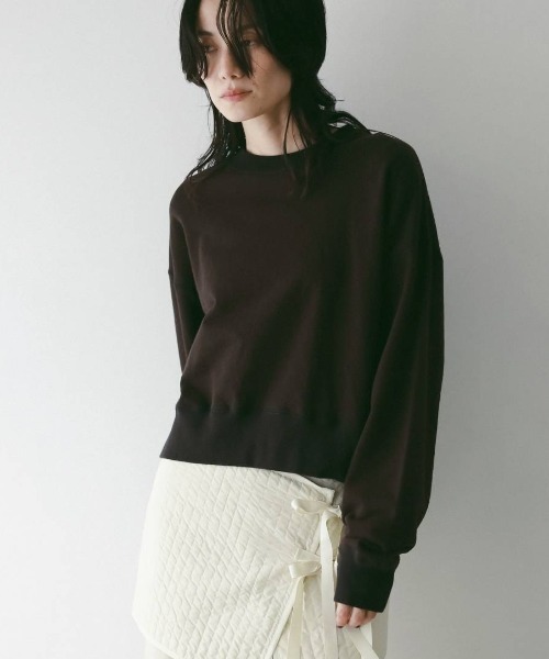 anuke（アンヌーク）の「Bicolor Wide Sweat（スウェット）」 - WEAR
