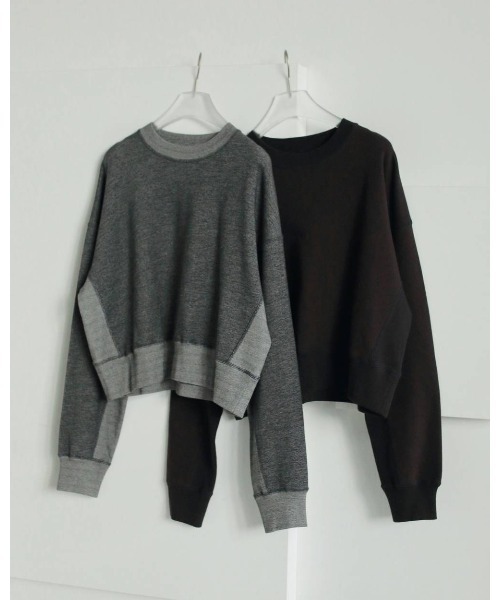 セール】Bicolor Wide Sweat（スウェット）｜anuke（アンヌーク）の