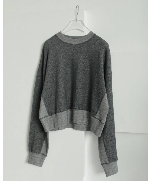 anuke（アンヌーク）の「Bicolor Wide Sweat（スウェット）」 - WEAR