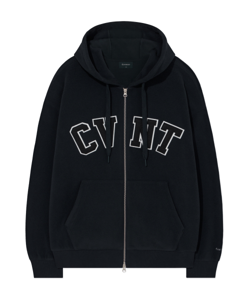 COVERNAT(カバーナット)の「ワームオン CVNT フリースフードジップアップ ダークネイビー(その他アウター・レディース・その他・MEDIUM/LARGE/X-SMALL/SMALL/X-LARGE/XX-LARGE)」の14枚目の写真