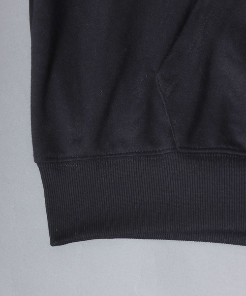 SITRY（シトリー）の「Heart Logo Grunge Style Sweat Hoodie/ハートロゴ グランジ ヴィンテージライク オーバーサイズ ショート丈 ダブルジップ 裏毛 フルジップパーカー フーディー パーカー スウェット レディース メンズ（パーカー・メンズ・ライトグレー/ブラック/ピンク・L/M）」の4枚目の写真