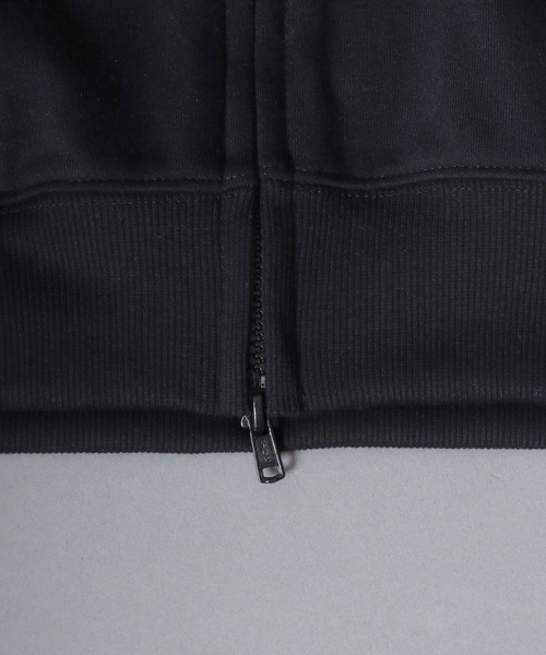 SITRY（シトリー）の「Heart Logo Grunge Style Sweat Hoodie/ハートロゴ グランジ ヴィンテージライク オーバーサイズ ショート丈 ダブルジップ 裏毛 フルジップパーカー フーディー パーカー スウェット レディース メンズ（パーカー・メンズ・ライトグレー/ブラック/ピンク・L/M）」の16枚目の写真