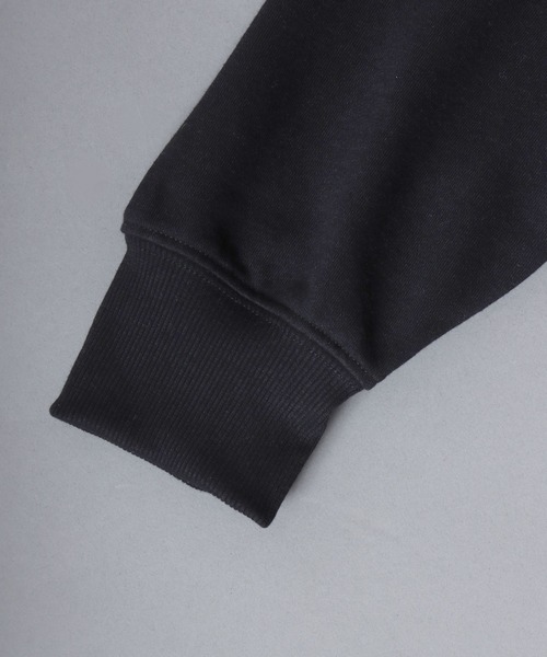 SITRY（シトリー）の「Heart Logo Grunge Style Sweat Hoodie/ハートロゴ グランジ ヴィンテージライク オーバーサイズ ショート丈 ダブルジップ 裏毛 フルジップパーカー フーディー パーカー スウェット レディース メンズ（パーカー・メンズ・ライトグレー/ブラック/ピンク・L/M）」の10枚目の写真