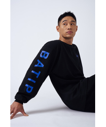 BATIP（バティップ）の「アンロゴオーバーサイズ長袖Tシャツブラック（Tシャツ/カットソー）」