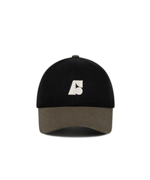 ONRIDPROJECT（オンリードプロジェクト）の「Small Symbol Two-Tone Ball Cap - Khaki/Black（キャップ）」