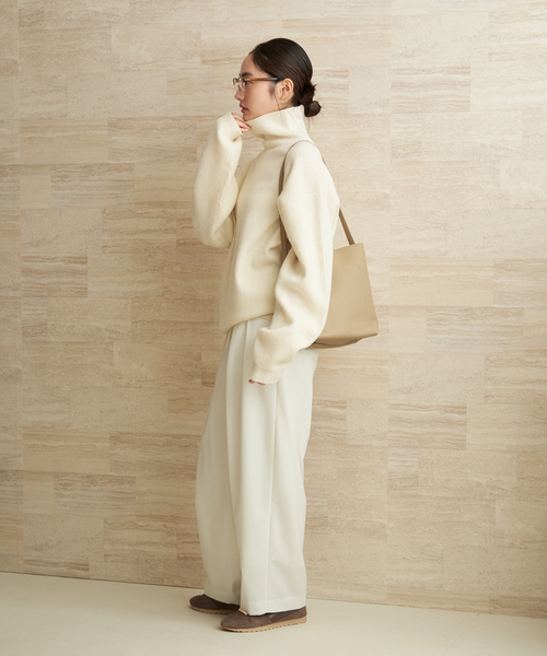 プラージュ　LOOSE TURTLE NECKプルオーバー LOOSE TURTLE NECK プルオーバー（ニット／セーター）｜Plage